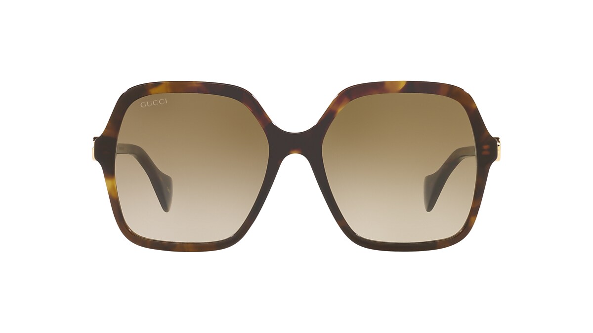 GUCCI GG1072SA Brown - Woman Luxury Sunglasses, Brown Lens