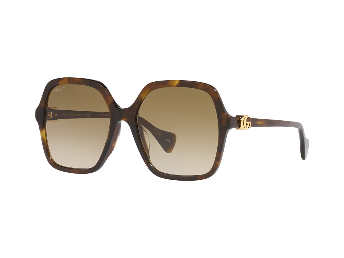 GUCCI GG1072SA Brown - Woman Luxury Sunglasses, Brown Lens