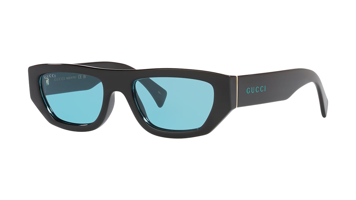 GUCCI GG1134S da cancellare (inactive) - Man Luxury Sunglasses, Blue Lens