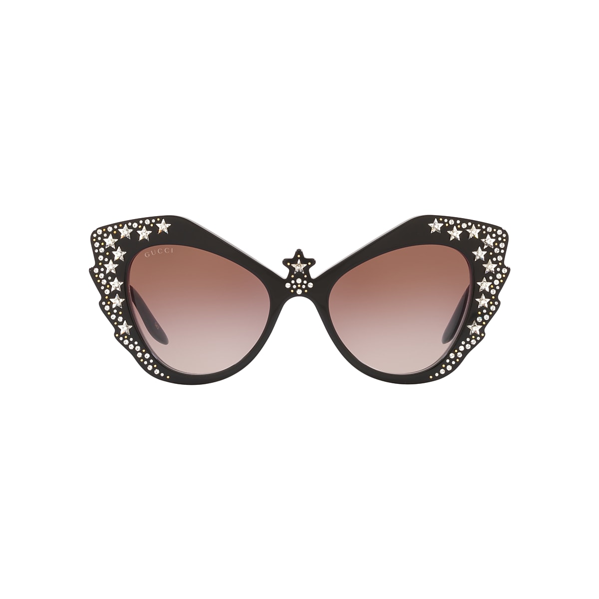 GG1095S 52 Gradient Black Sunglasses | Sunglass Hut