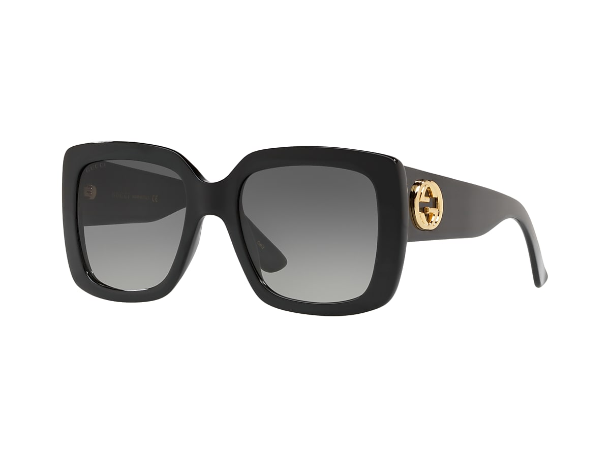 小物 GUCCI sunglasses sherryline archive blk Gucci GG0141SN XXS (53 - 20) with Black lenses and Black