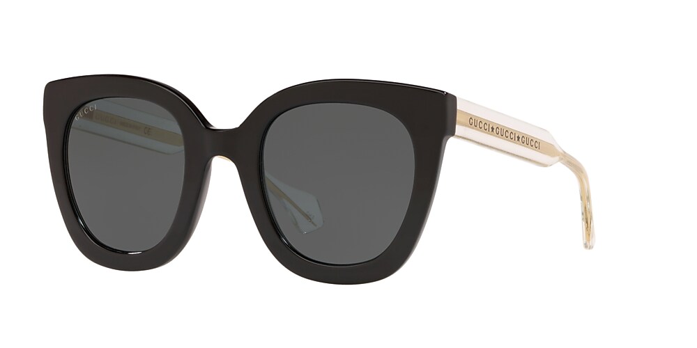 Clear hotsell gucci sunglasses