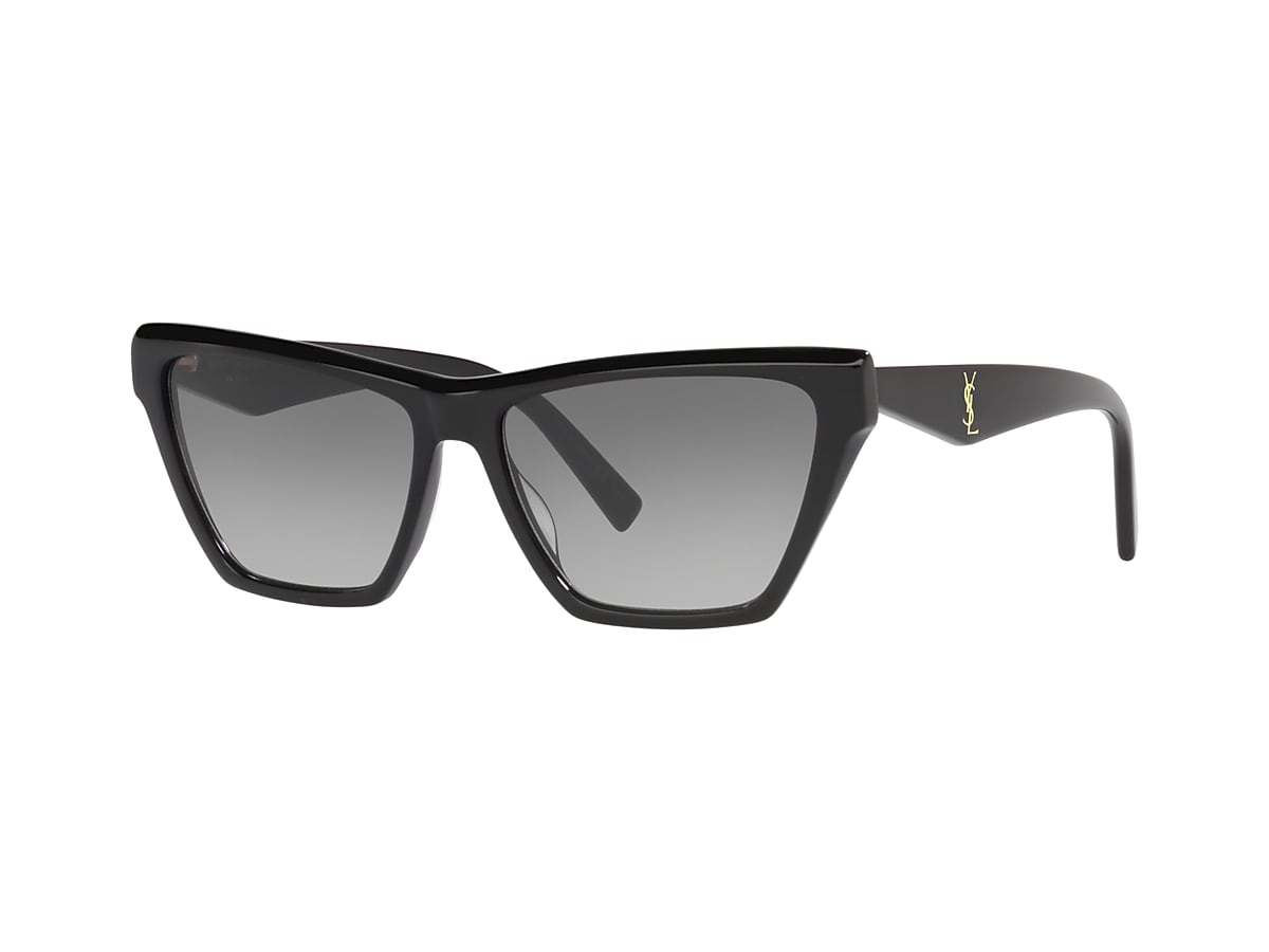 Saint Laurent SL 302 Lisa 002 Black Sunglasses