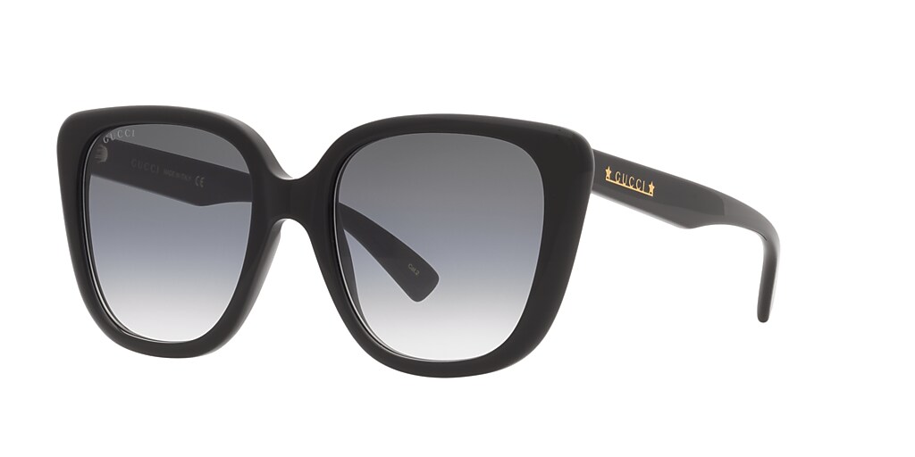 Gucci GG1169S 54 Grey & Ivory Sunglasses | Sunglass Hut Australia