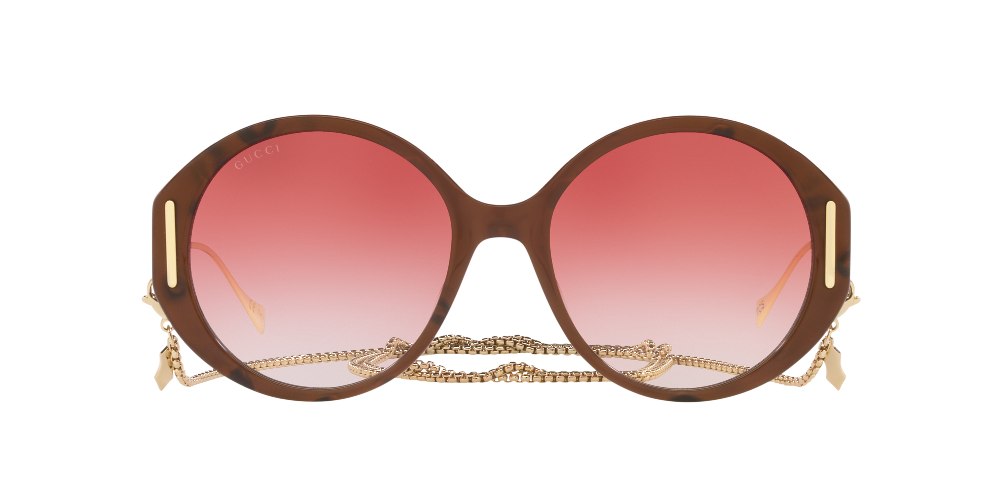 Shop Gucci Woman Sunglasses Gg1202s In Red