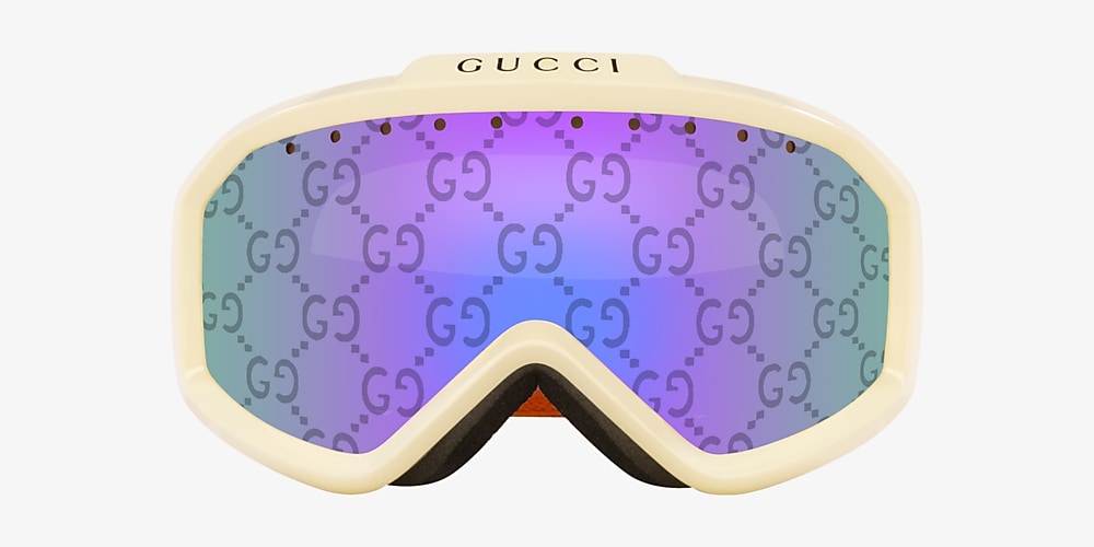 Gucci GG1210S Pink & Black On Silver Sunglasses