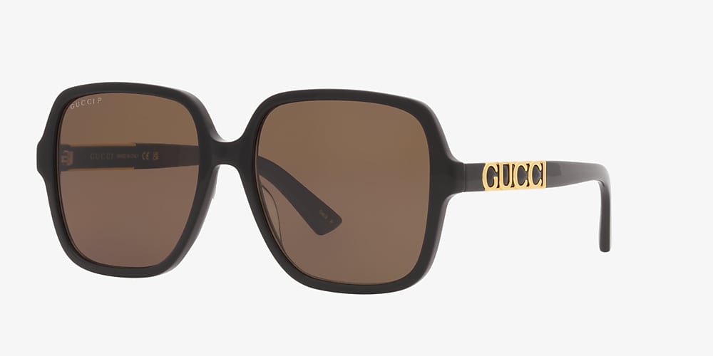 New Polarized Women's Sunglasses Designer Fashion Eyewear Black Brown  Shades