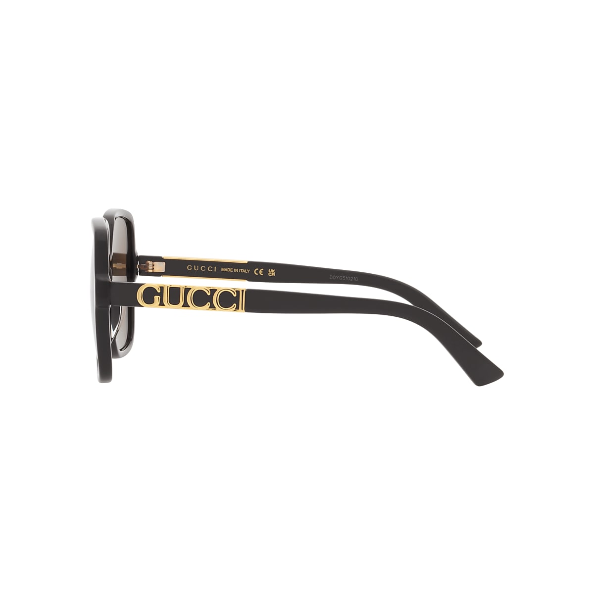 GUCCI GG1189S Black - Unisex Luxury Sunglasses, Brown Lens