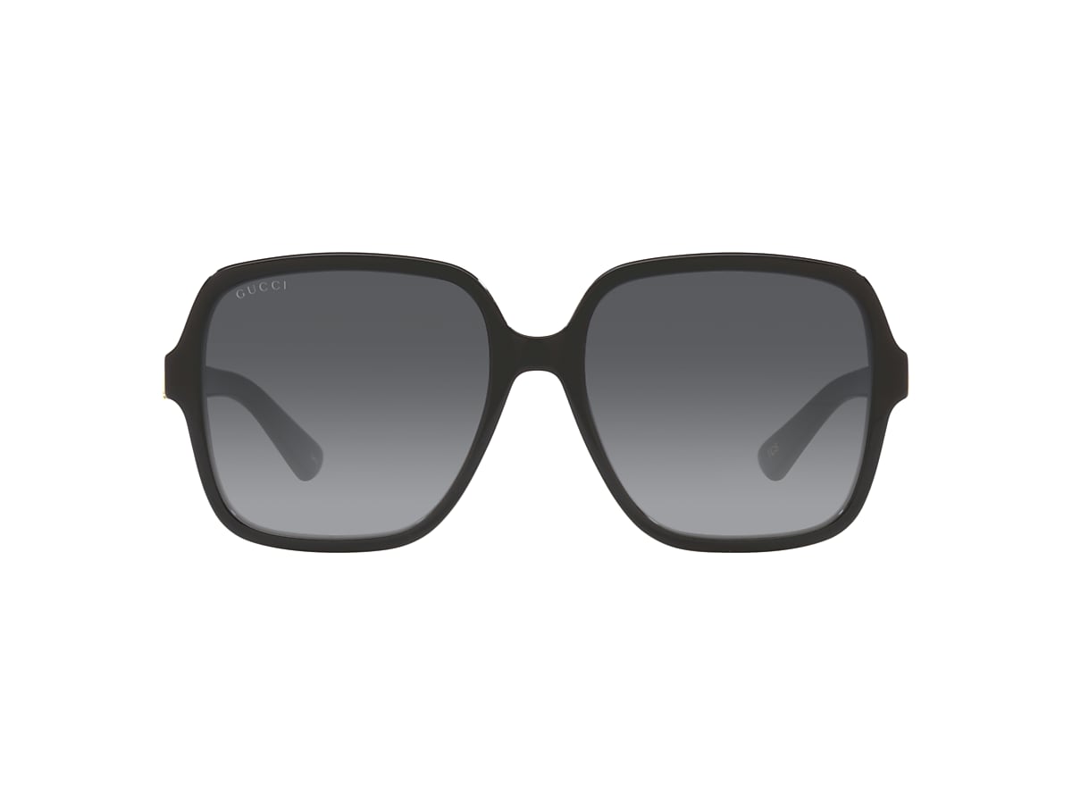 GUCCI GG1189S Black - Unisex Luxury Sunglasses, Grey Lens