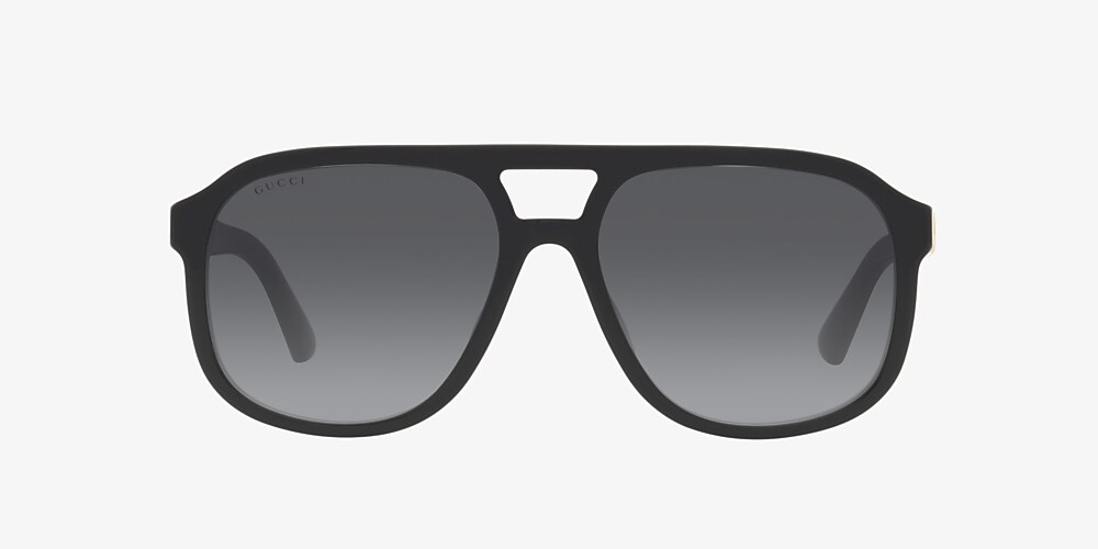 GG1188S 58 Grey & Black Sunglasses Hut USA