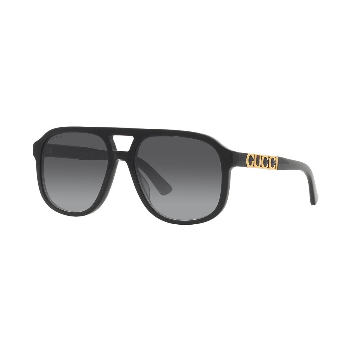 Gucci GG1188S 58 Grey & Black Sunglasses | Sunglass Hut Canada