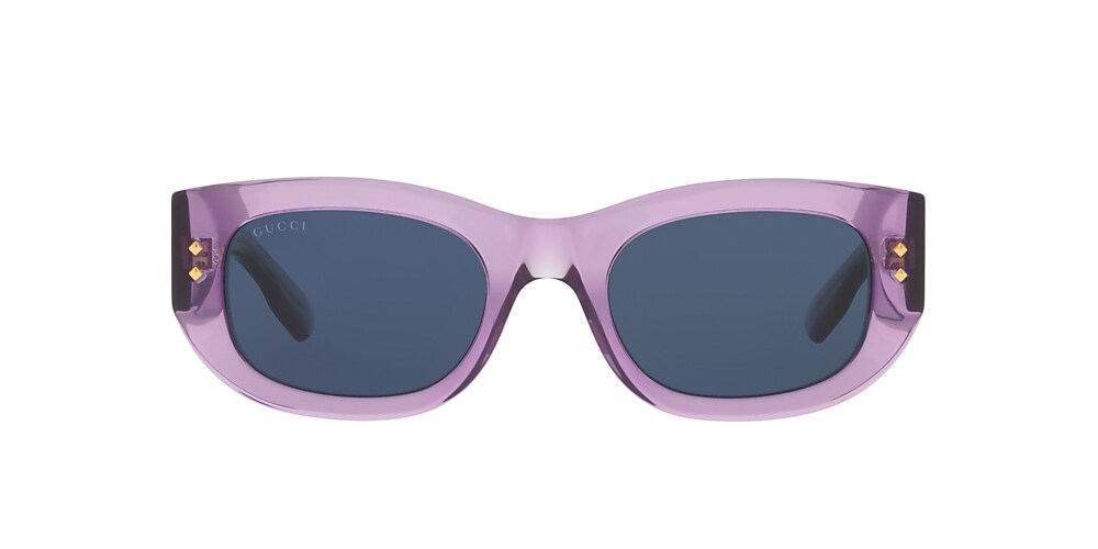 Gucci GG1215S 51 Blue & Purple Sunglasses | Sunglass Hut Canada