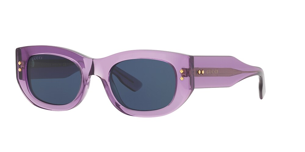 Purple store gucci glasses