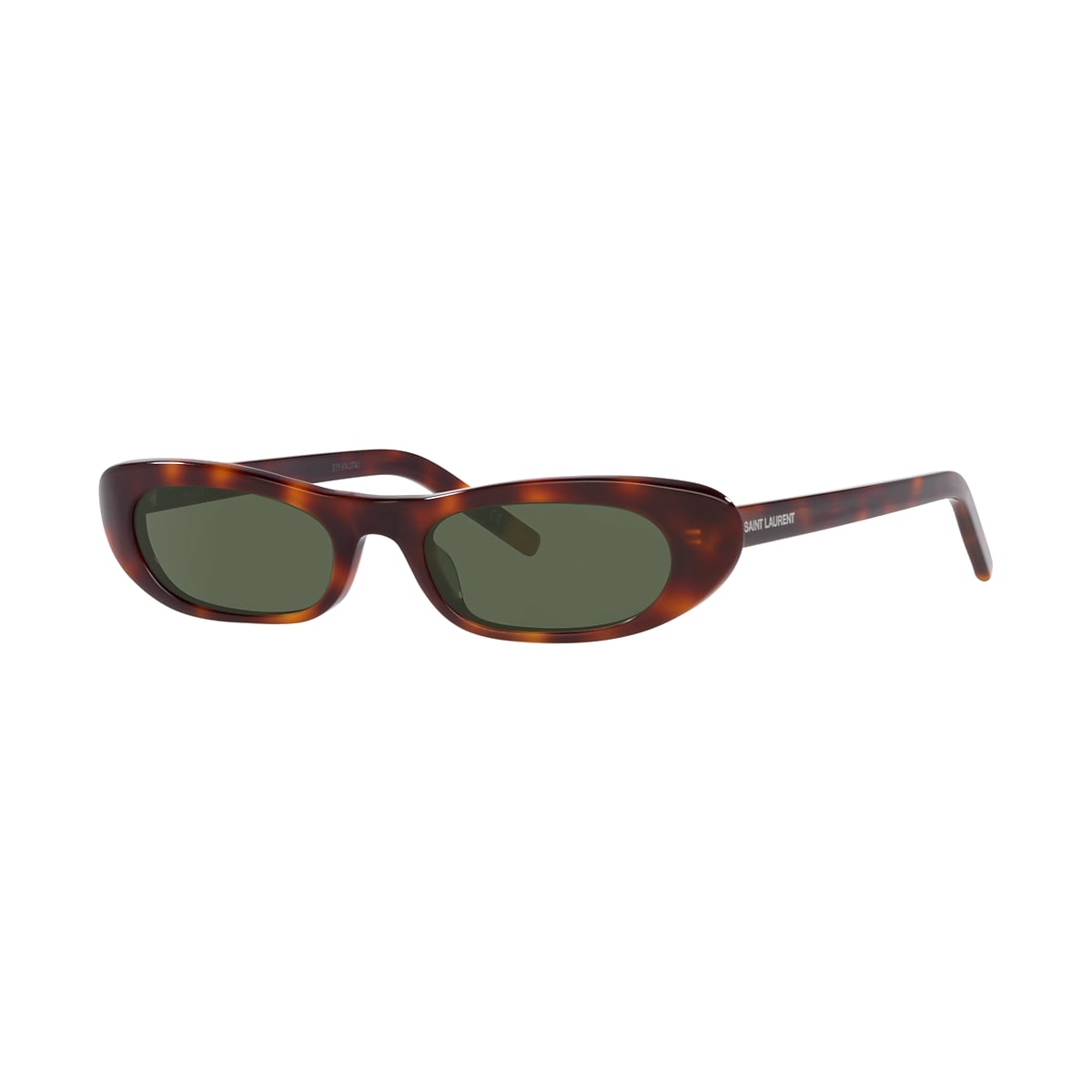 Saint Laurent SL572 53 Brown & Green Sunglasses