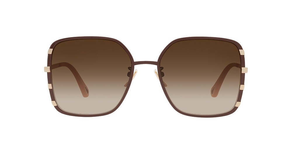 Chloe store clear sunglasses