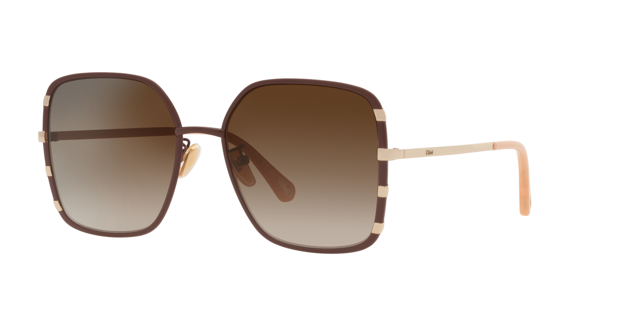 Chloé Ch0143s Brown Sunglasses In Brown
