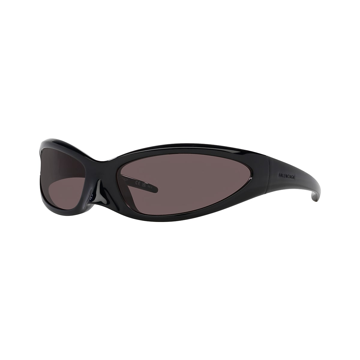Balenciaga BB0251S XXL (80 - 19) with Grey lenses and Black
