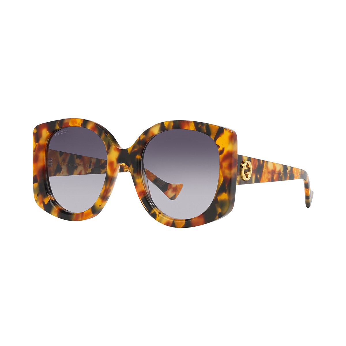 Gucci cheetah outlet print sunglasses