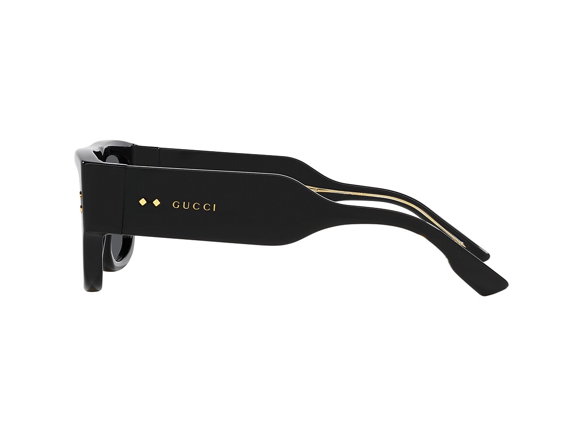 Gucci GG1262S 54 Grey & Black Sunglasses | Sunglass Hut Canada