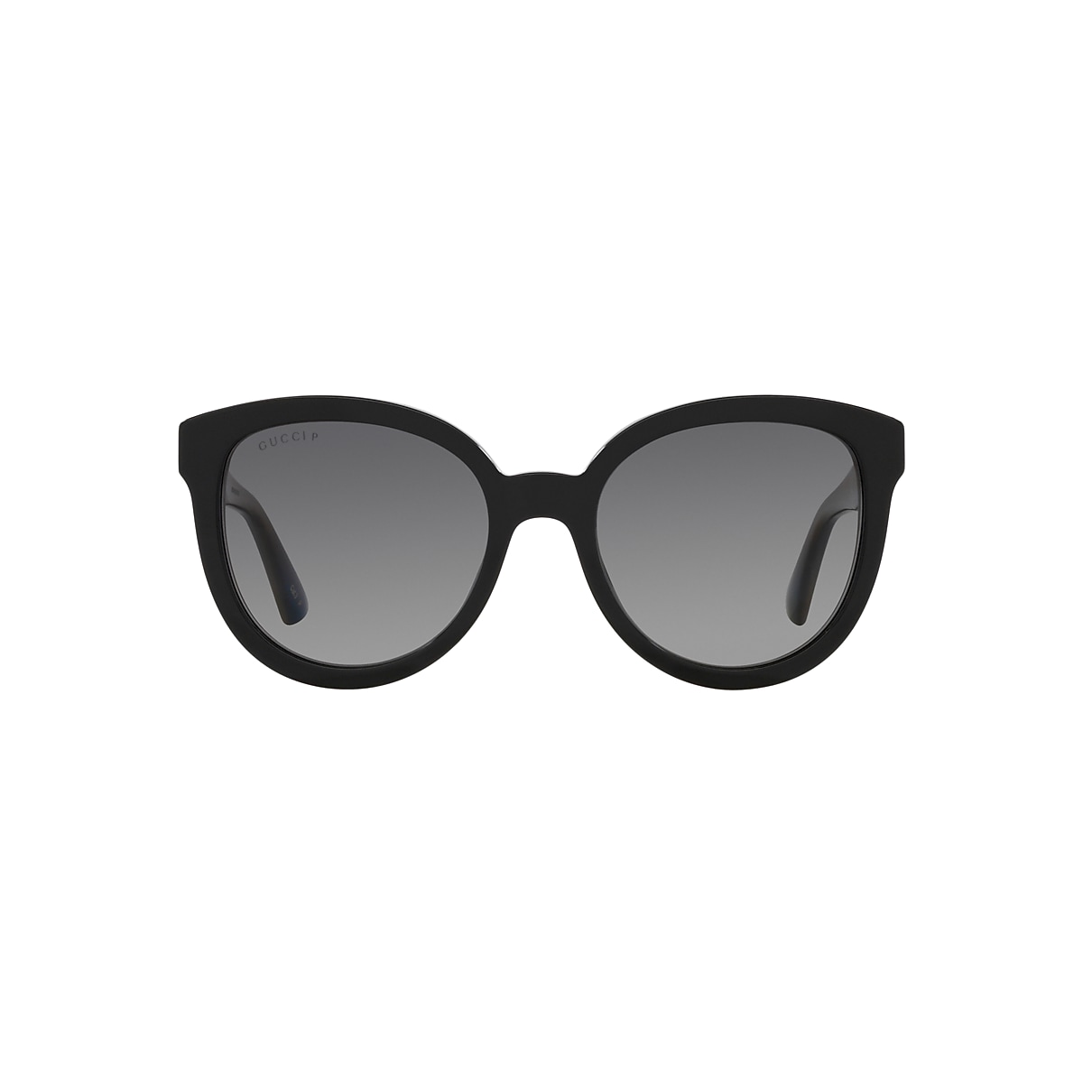 サングラス Gucci GG1315S 001 Luxury Round Horn-Rim Sunglasses NEW Gucci Sunglasses GG1315S 001 Black Grey Women Authentic