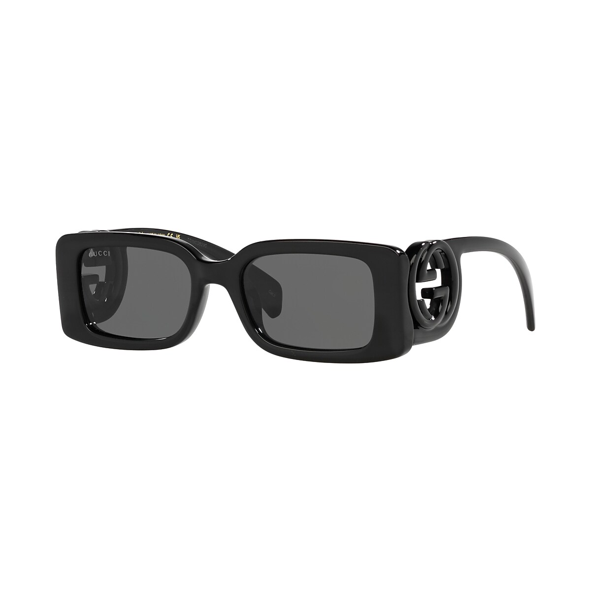 Gucci GG1325S M (54 - 19) with Grey lenses and Black frame
