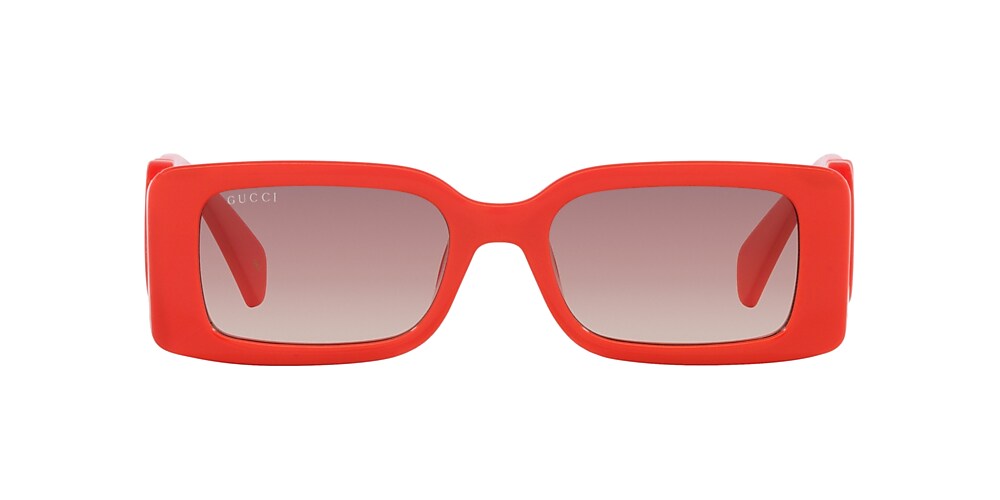 Red gucci sales sunglasses