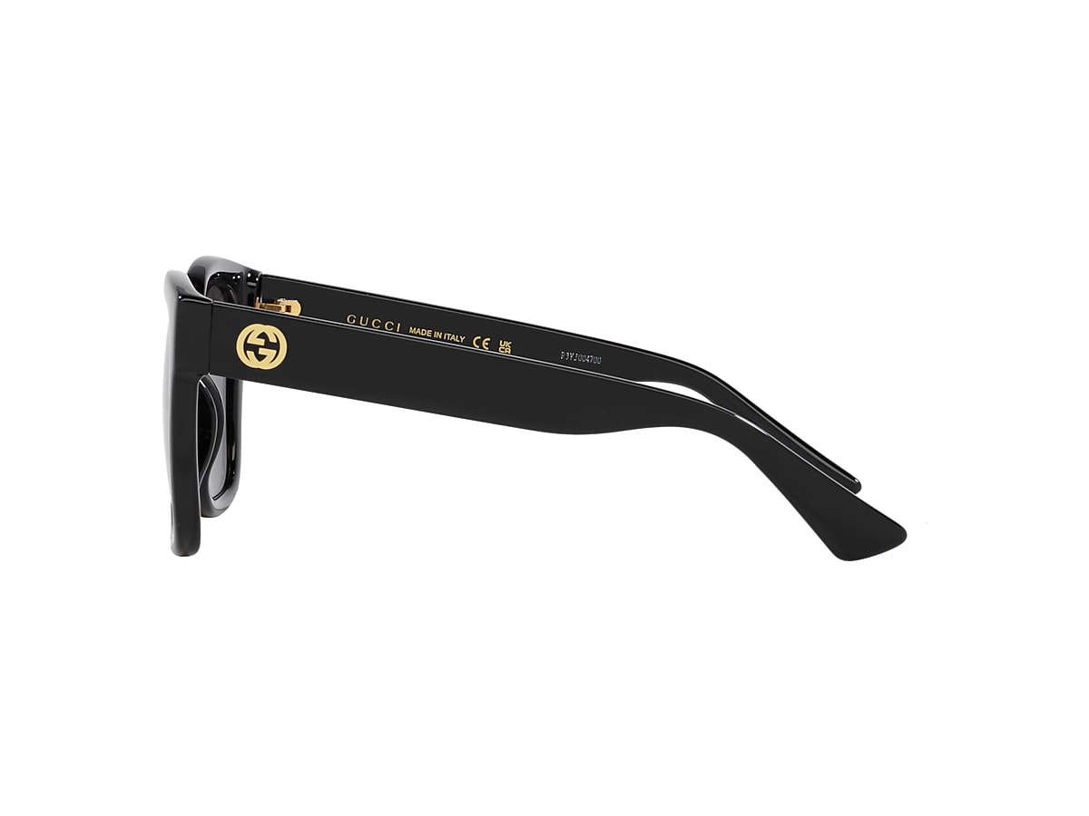 Gucci GG1338S M (54 - 19) with Grey lenses and Black frame