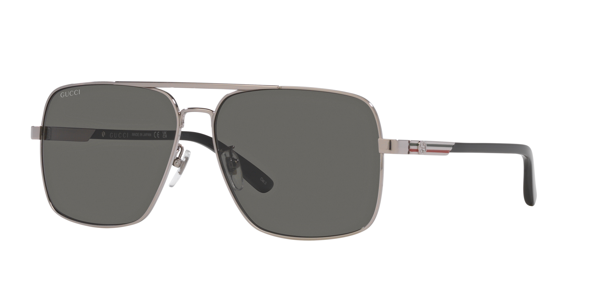 Gucci Man Sunglasses Gc002048 Gg1289s In Grey