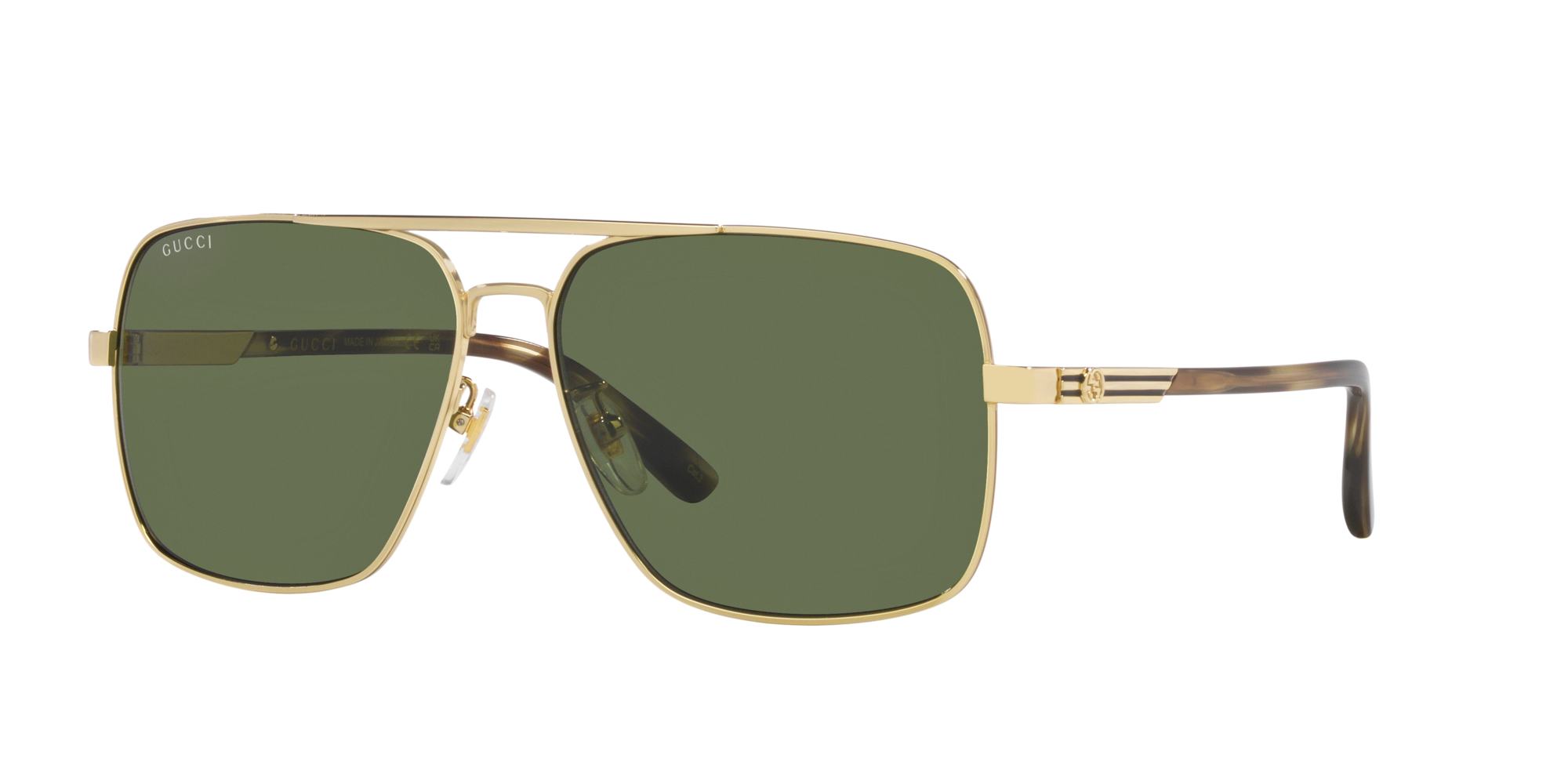 Gucci Man Sunglasses Gc002048 Gg1289s In Green