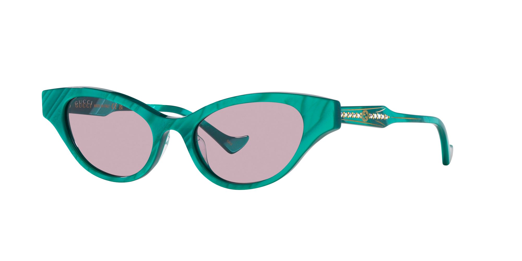 Gucci Gg1298s Green Sunglasses