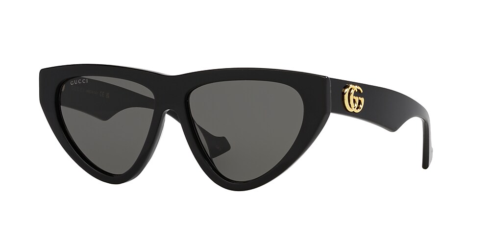 Gucci black shop sunglasses womens