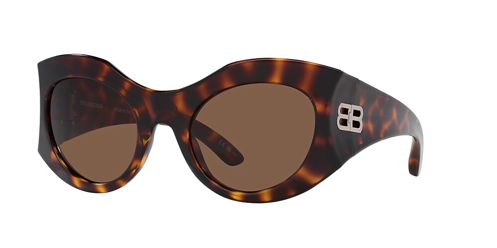 Balenciaga tortoise hot sale sunglasses