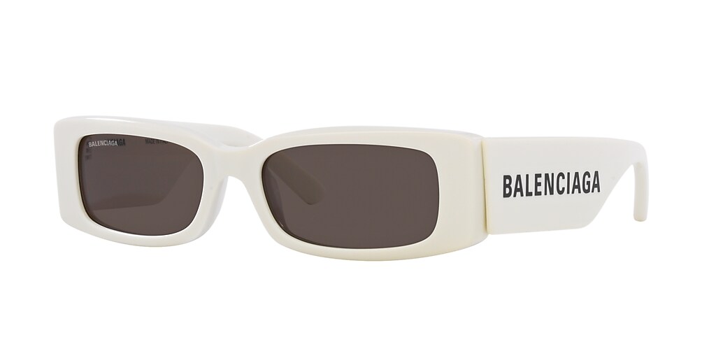 Balenciaga BB0260S 56 Grey & White Sunglasses Sunglass Hut USA