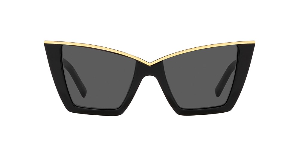 Saint Laurent SL 570 54 Black & Black Sunglasses | Sunglass Hut USA