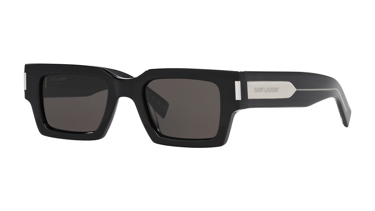 YSLサングラス SAINT LAURENT Sunglasses YS000577 in 4100l1 - silver/ black