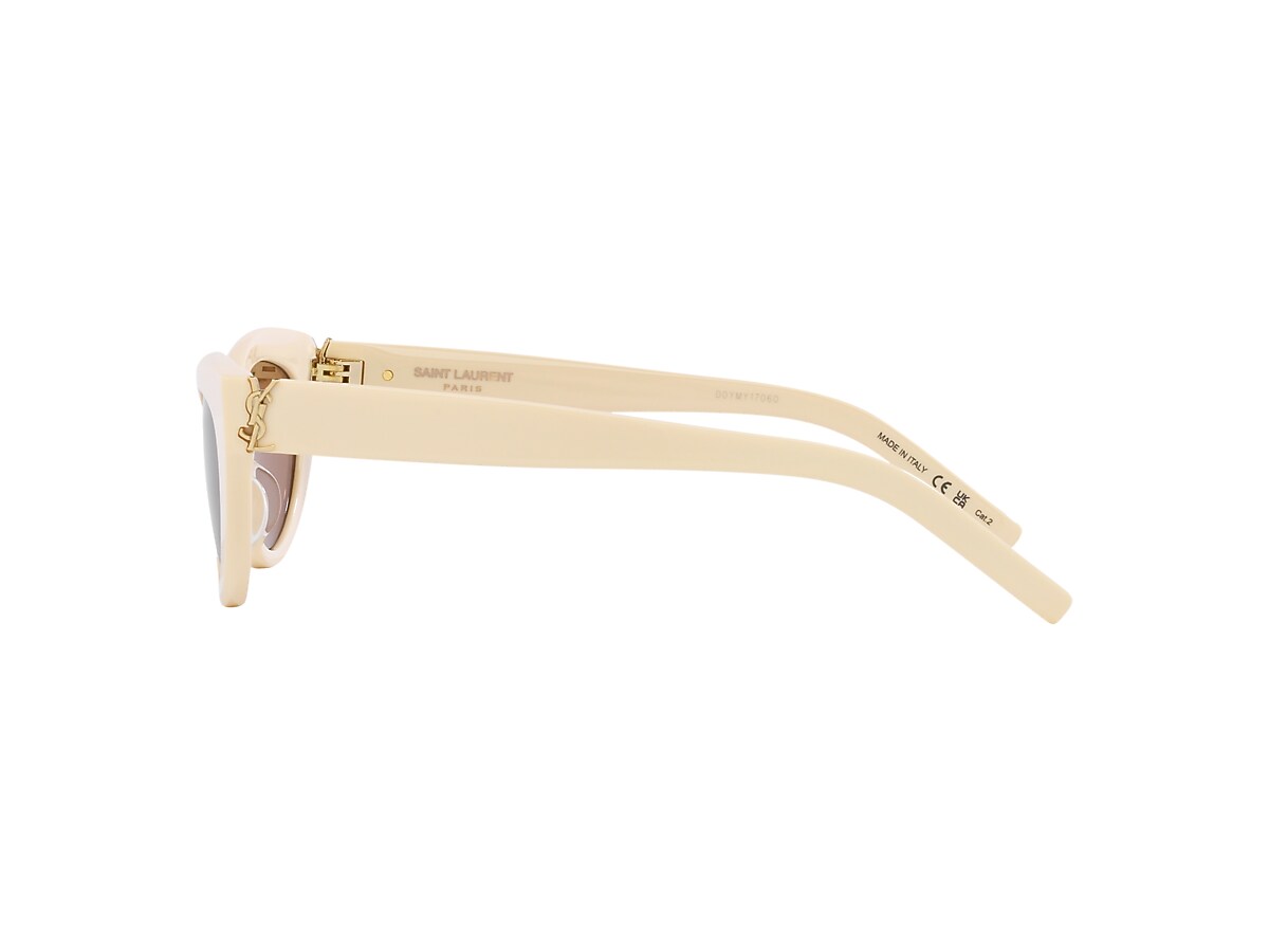 Saint Laurent SL M115 54 Braun & Elfenbein Sunglasses | Sunglass 