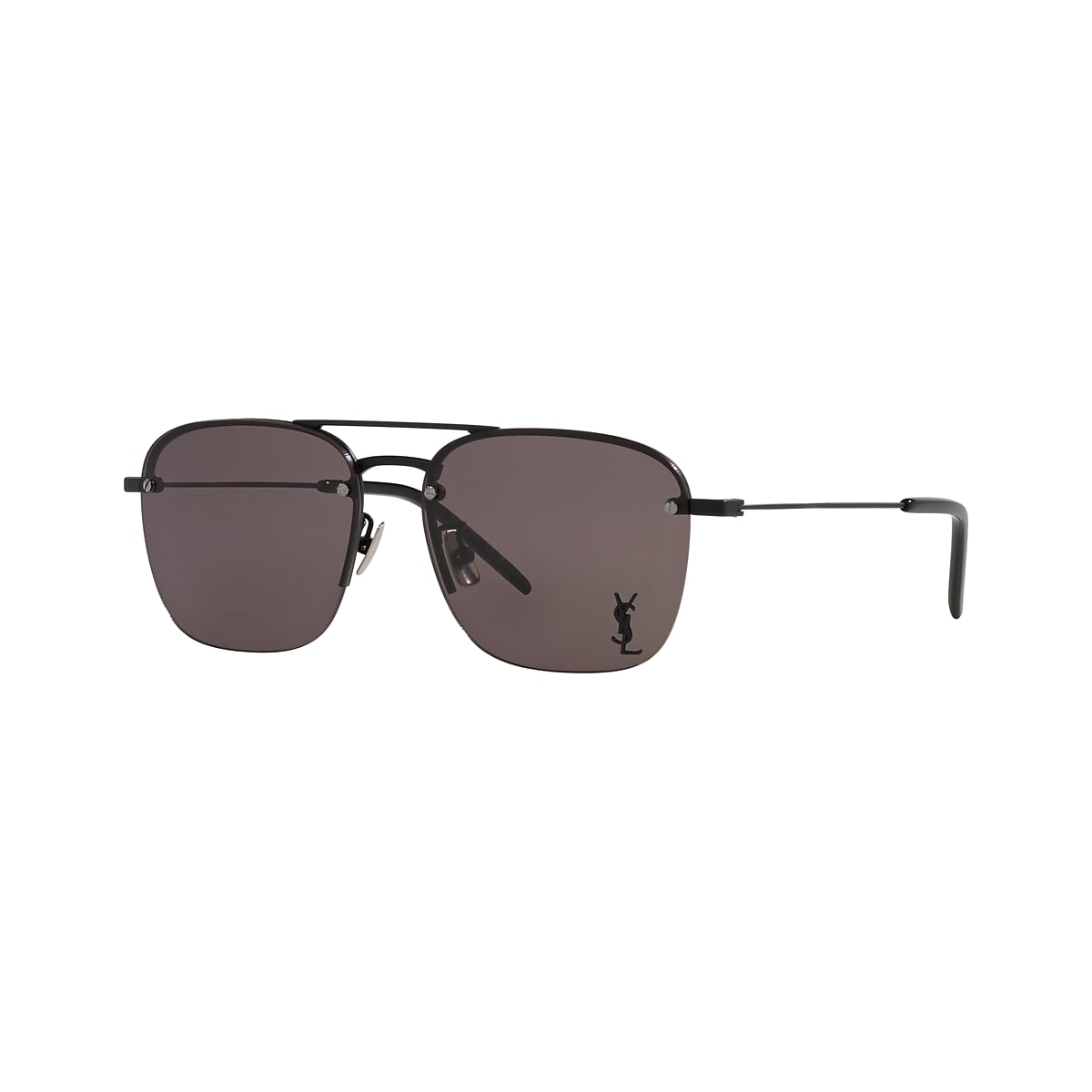 Saint Laurent SL 309 M 57 Black & Black Sunglasses | Sunglass Hut