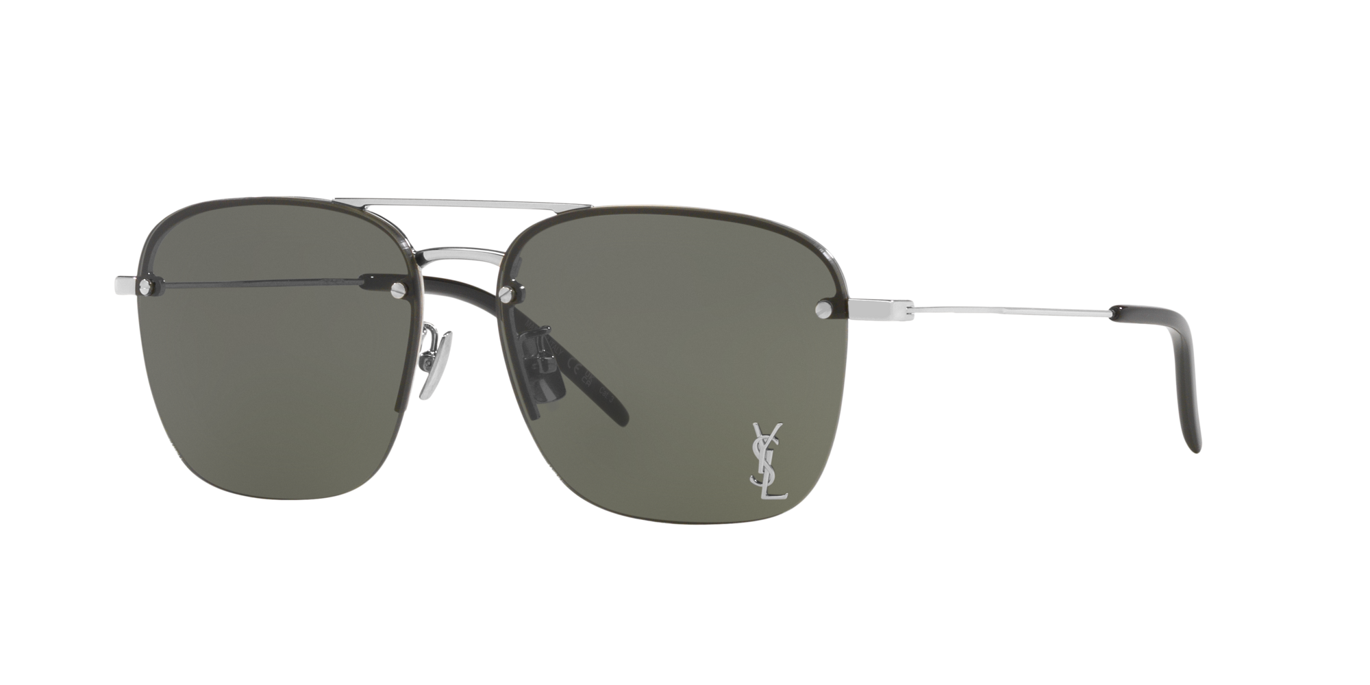 Shop Saint Laurent Woman Sunglass Sl 309 M In Grey