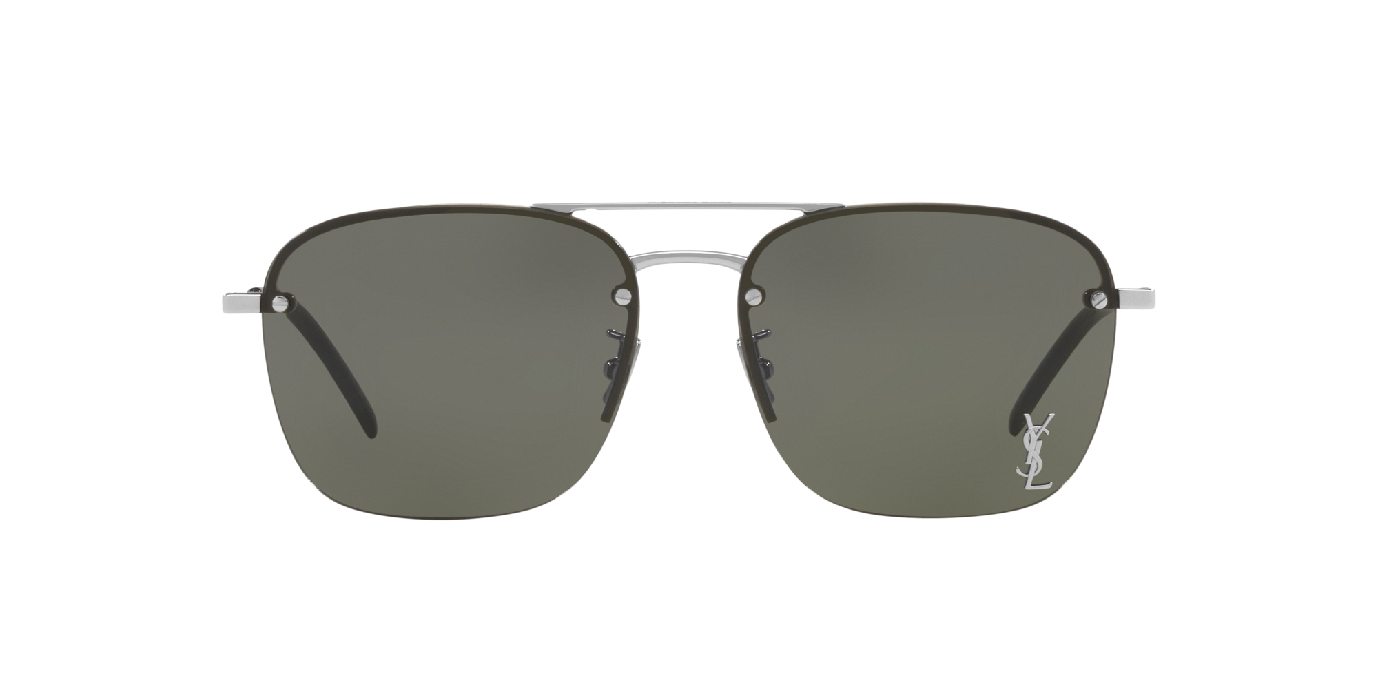 Shop Saint Laurent Woman Sunglass Sl 309 M In Grey