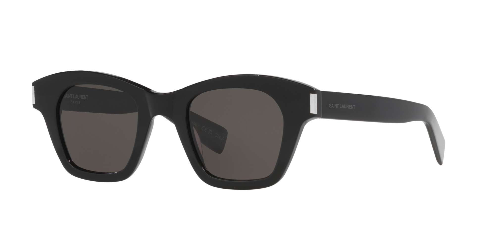 Saint Laurent Unisex Sunglasses Sl 592 In Black