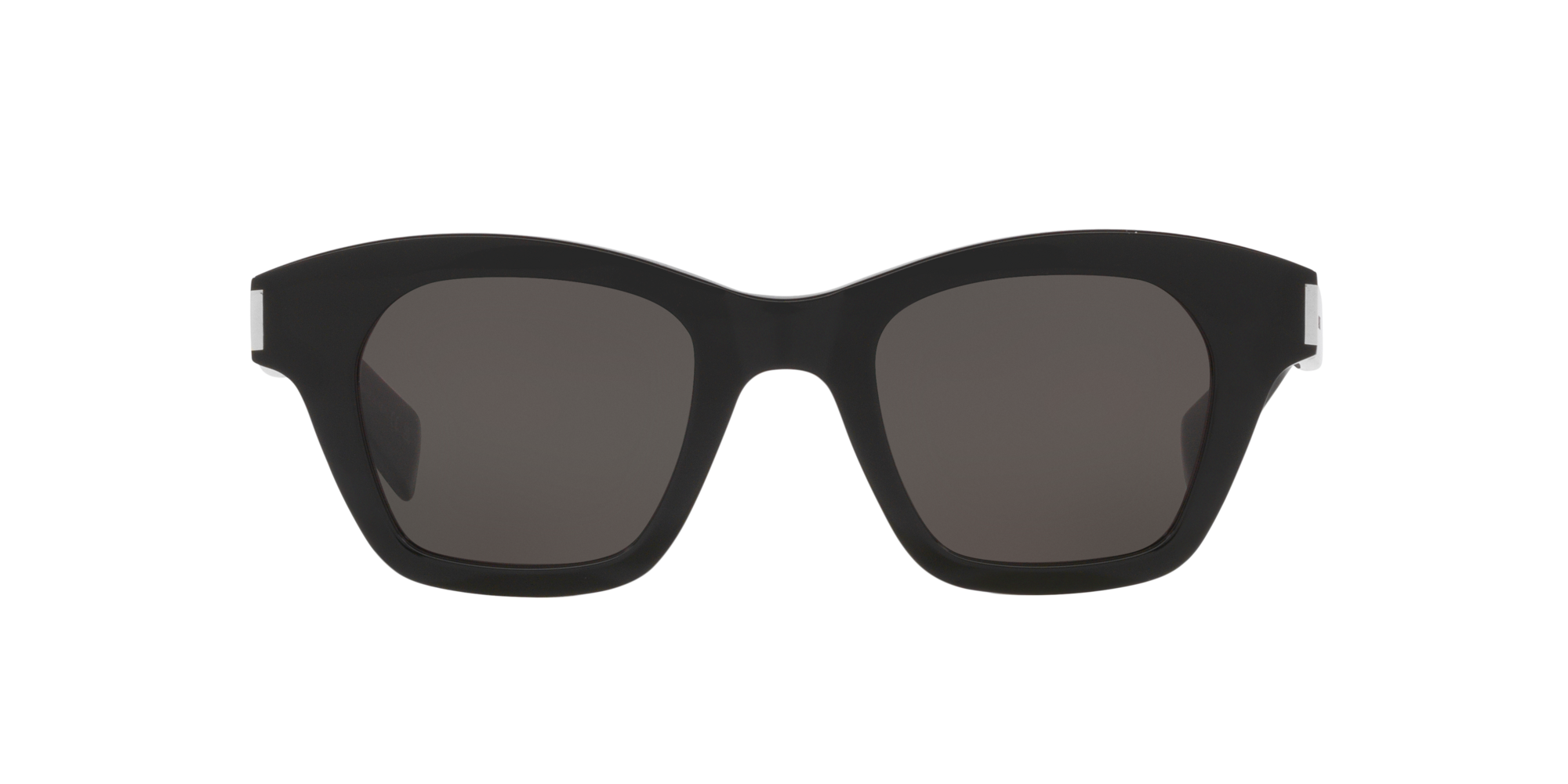 Shop Saint Laurent Unisex Sunglass Sl 592 In Black