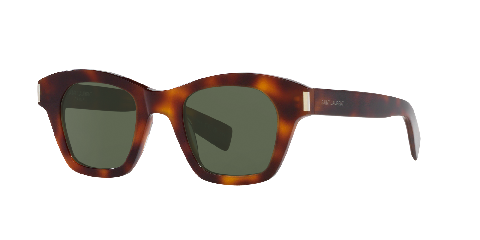 Saint Laurent Unisex Sunglasses Sl 592 In Brown