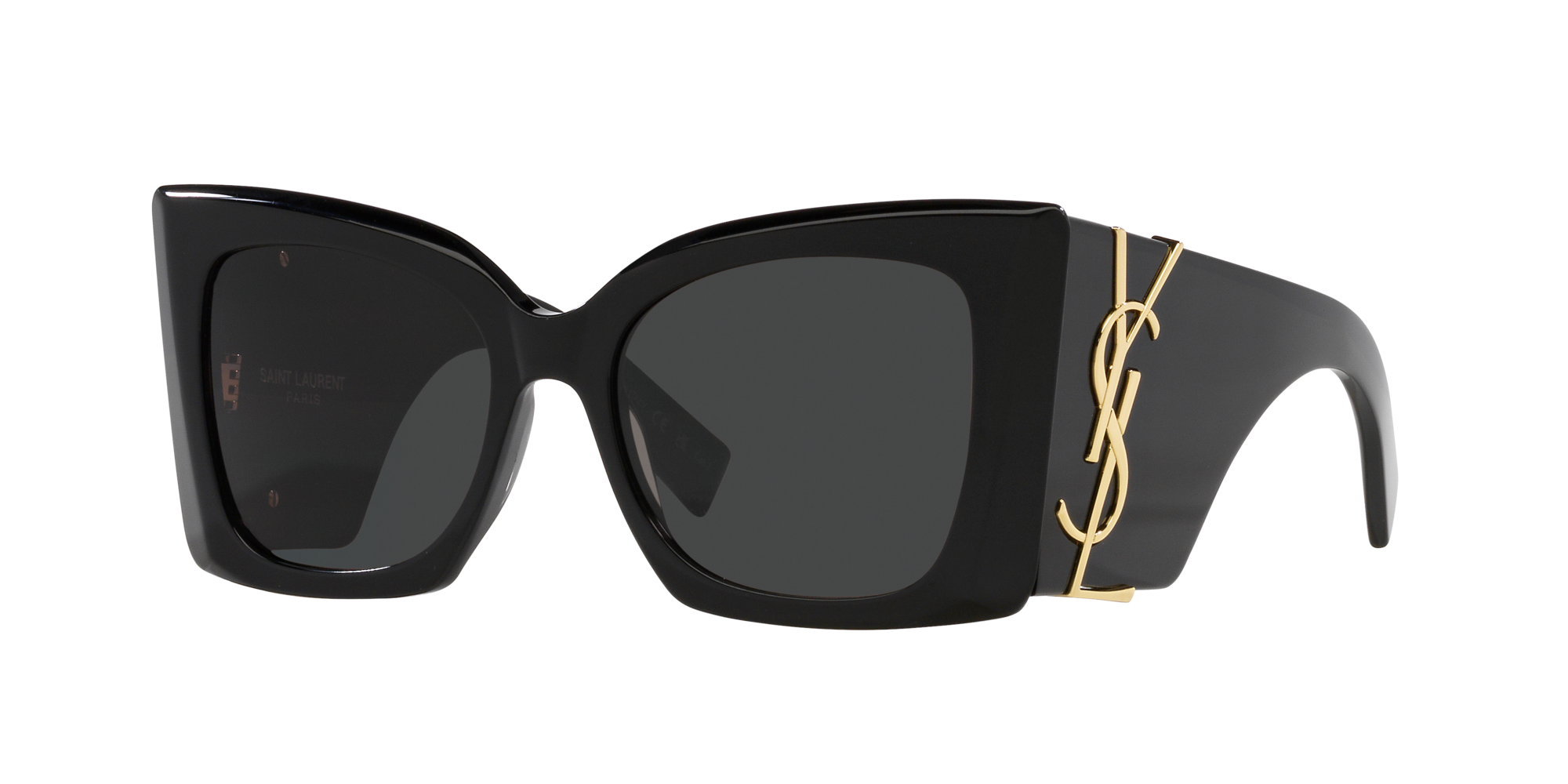 Saint Laurent Woman Sunglasses Sl M119 Blaze In Black