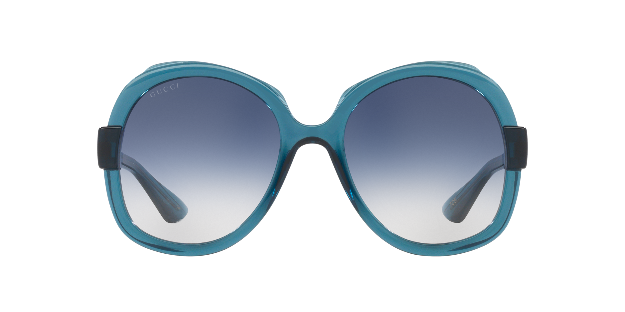 Shop Gucci Woman Sunglass Gg1432s In Blue