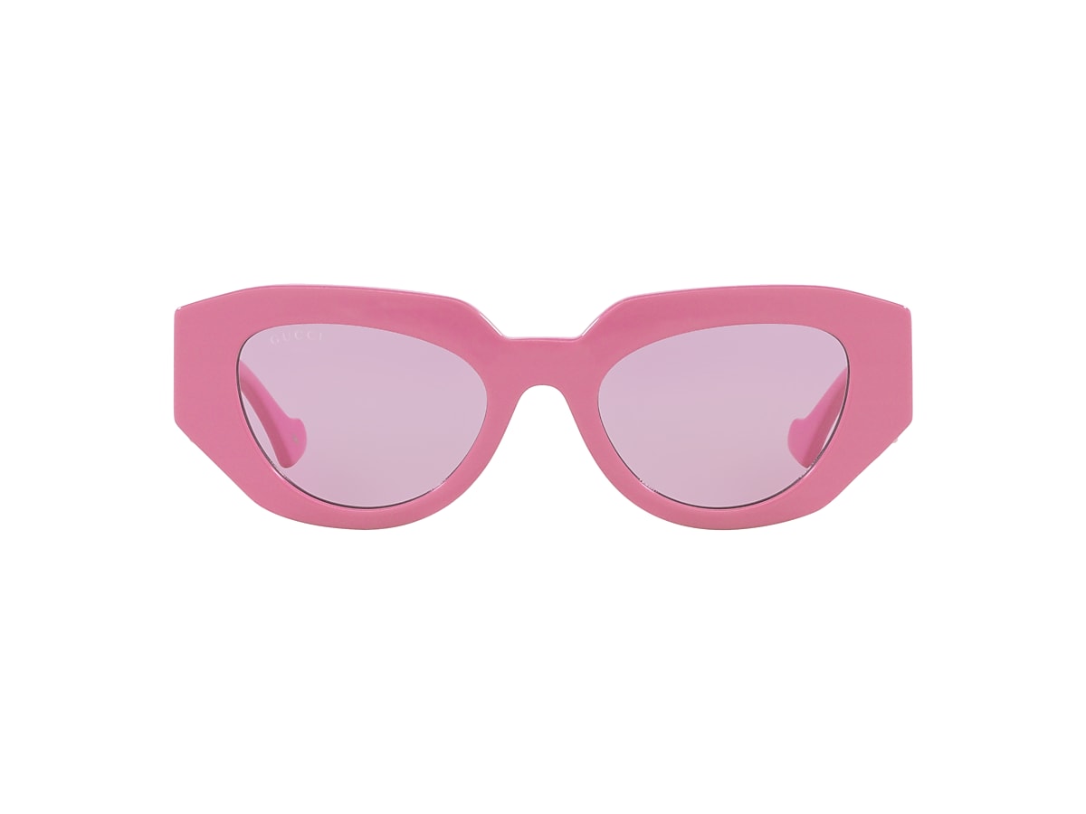 GUCCI GG1421S Pink - Woman Luxury Sunglasses, Pink Lens