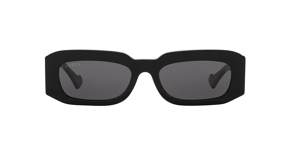 Gucci GG1426S 54 Grey & Black Sunglasses | Sunglass Hut USA