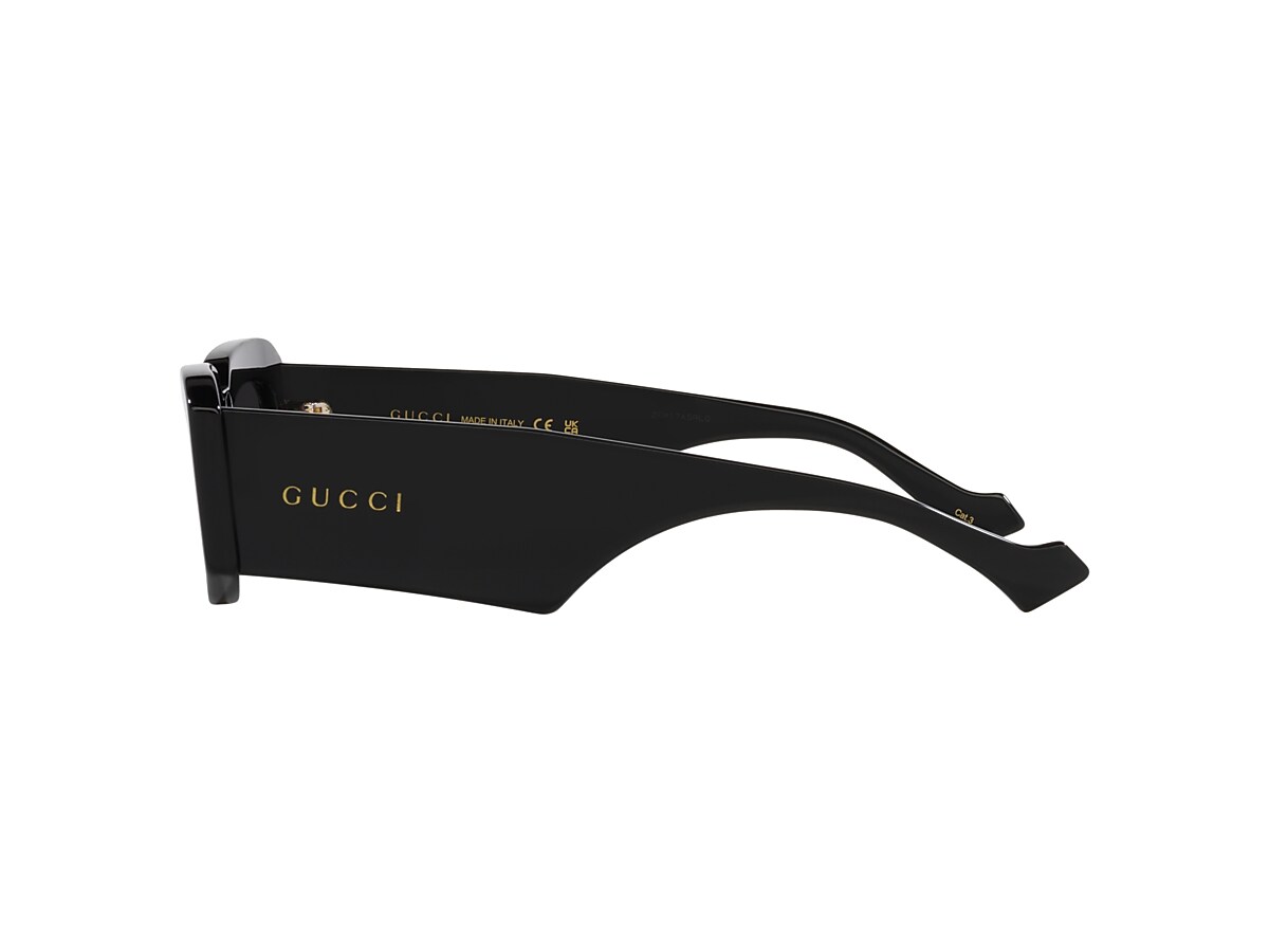 GUCCI GG1426S Black - Men Luxury Sunglasses, Grey Lens