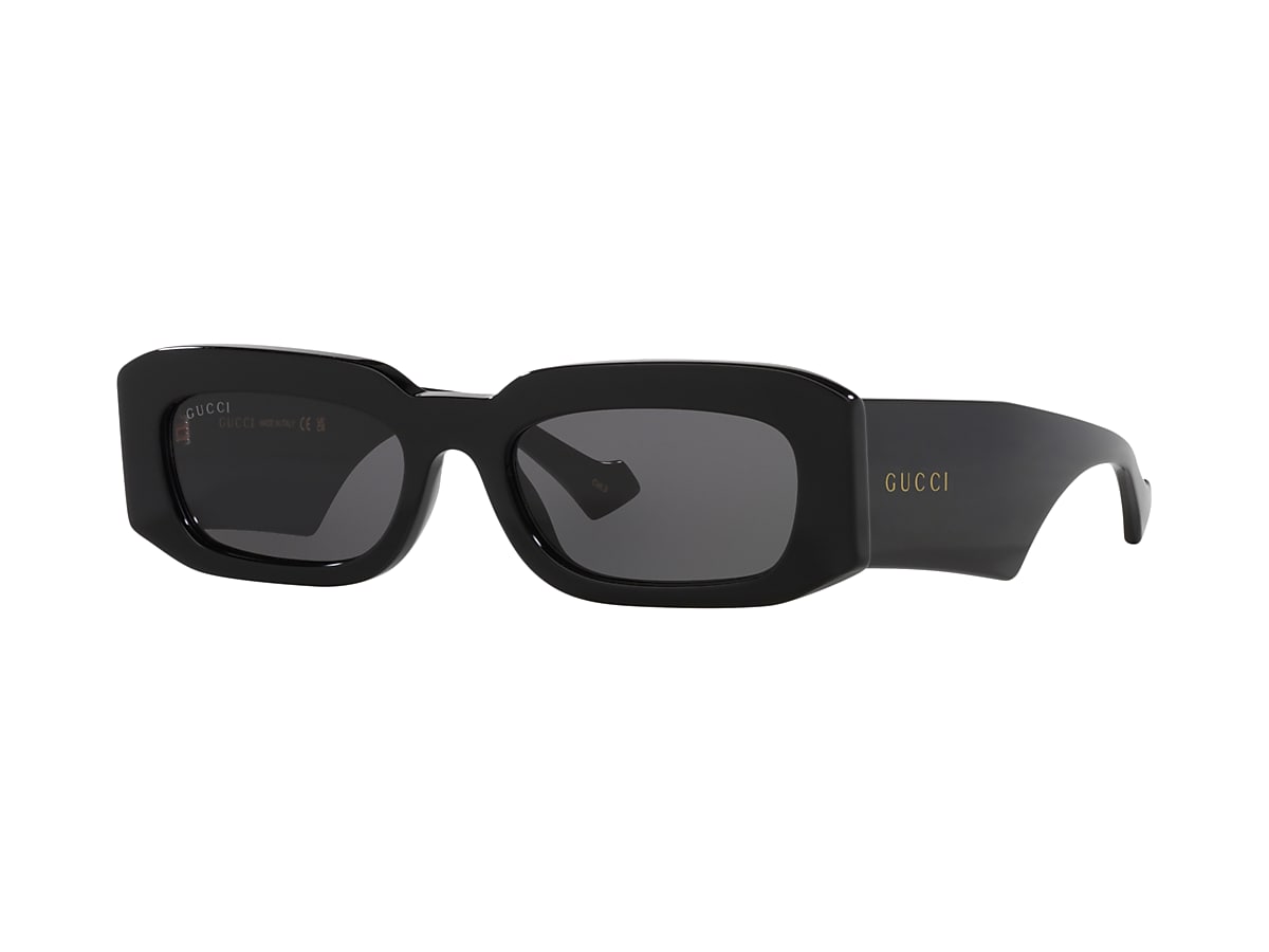 GUCCI GG1426S Black - Men Luxury Sunglasses, Grey Lens