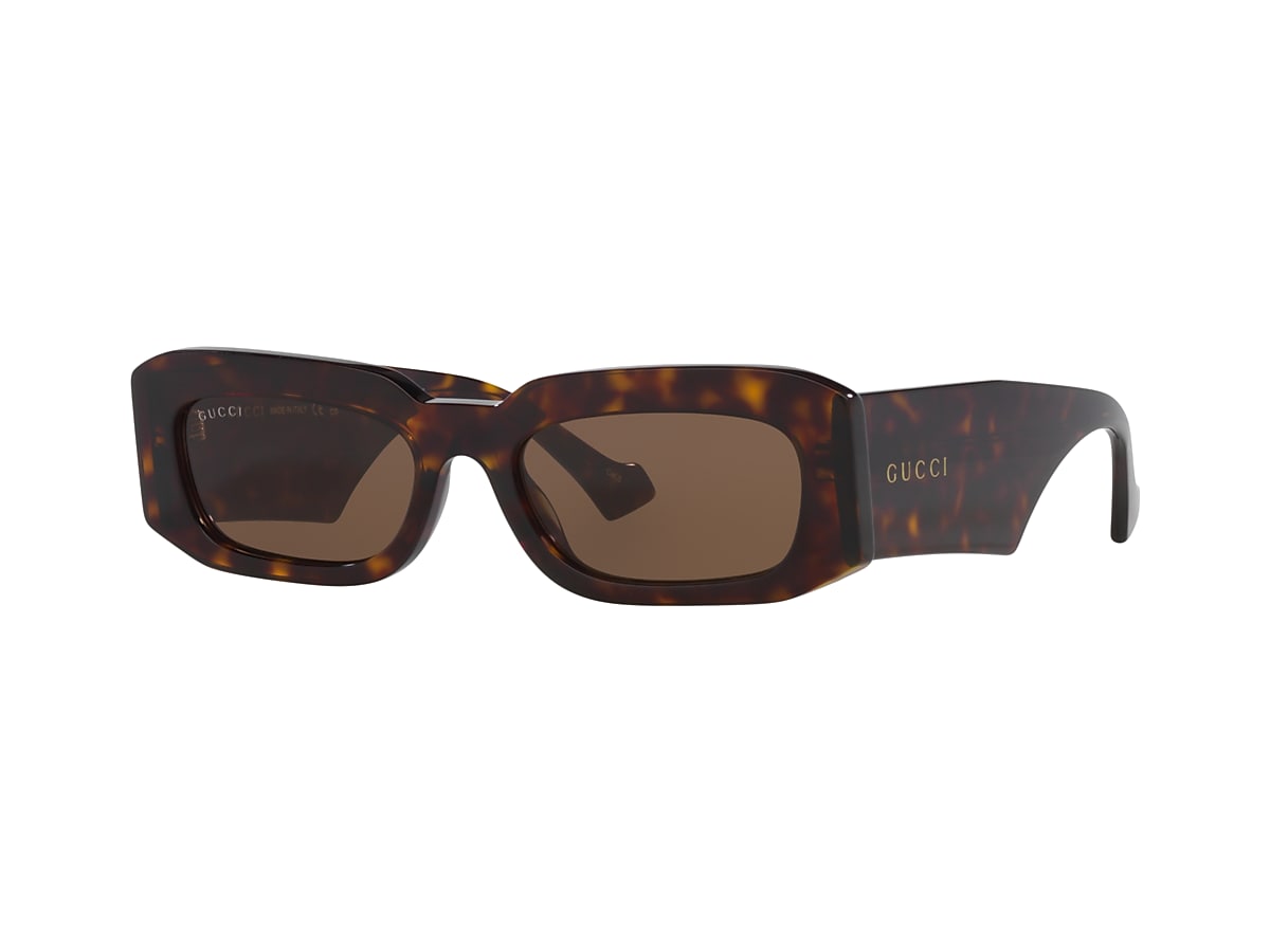 GUCCI GG1426S Tortoise - Man Luxury Sunglasses, Brown Lens
