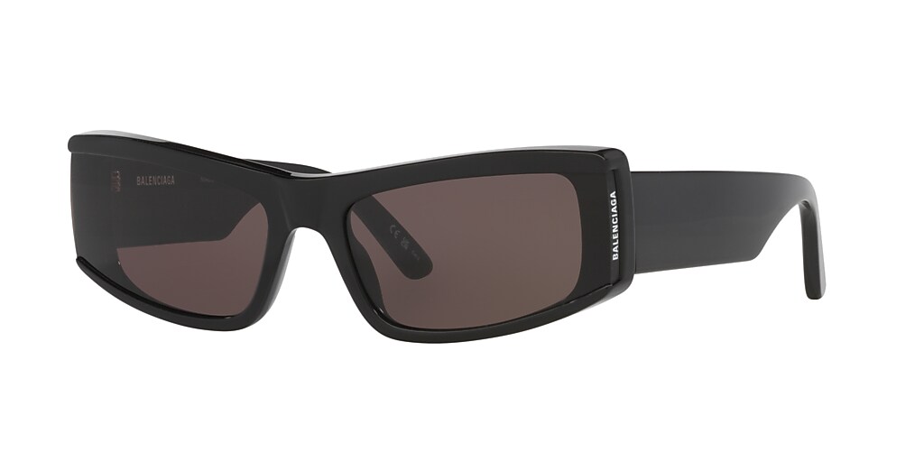 Balenciaga BB0301S 66 Grey & Black Sunglasses Sunglass Hut USA